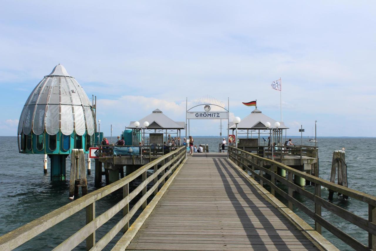 Ferienwohnungen Im Haus Strandburg Grömitz מראה חיצוני תמונה